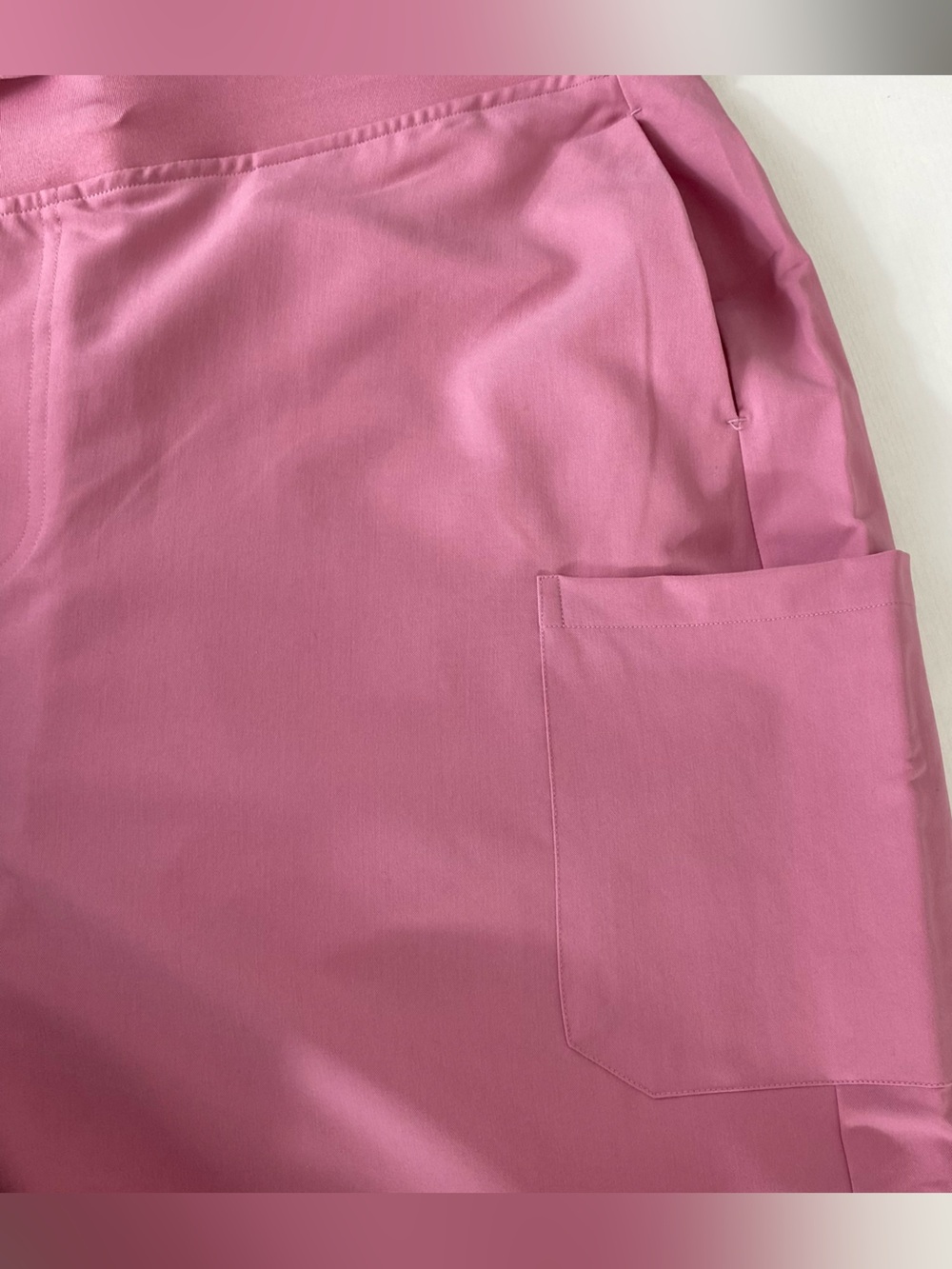 Mandala Womens Jogger Scrub Pants Size 3XL Rose Pink Pockets NWT Stretch Wicking - Picture 13 of 13